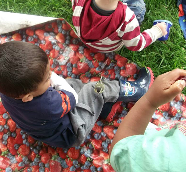 A Forest School day out in May