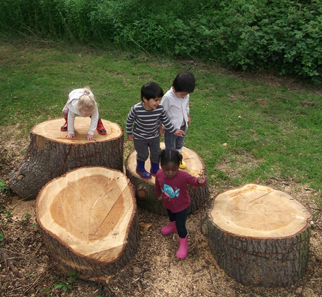 A Forest School day out in May