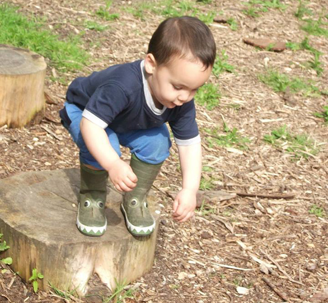 A Forest School day out in May