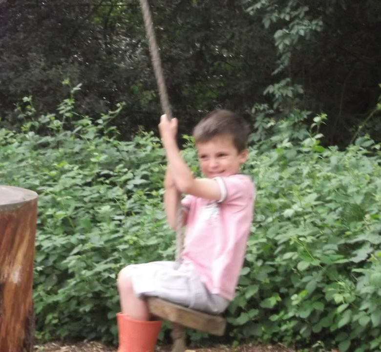 A Forest School day out in May